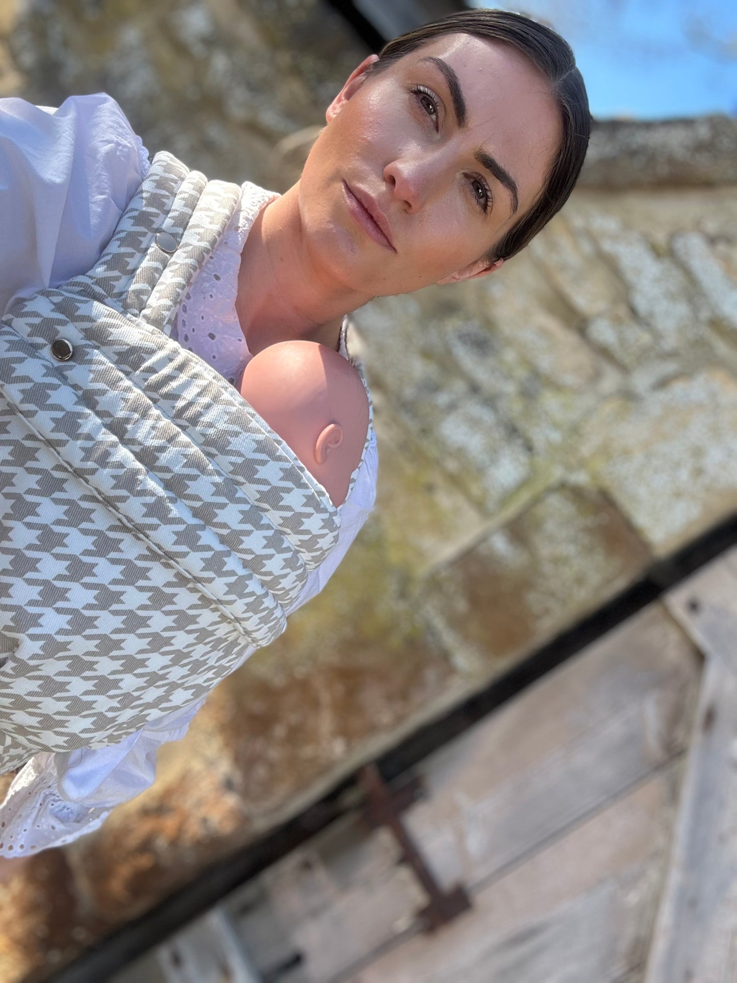 Baby carrier - Houndstooth